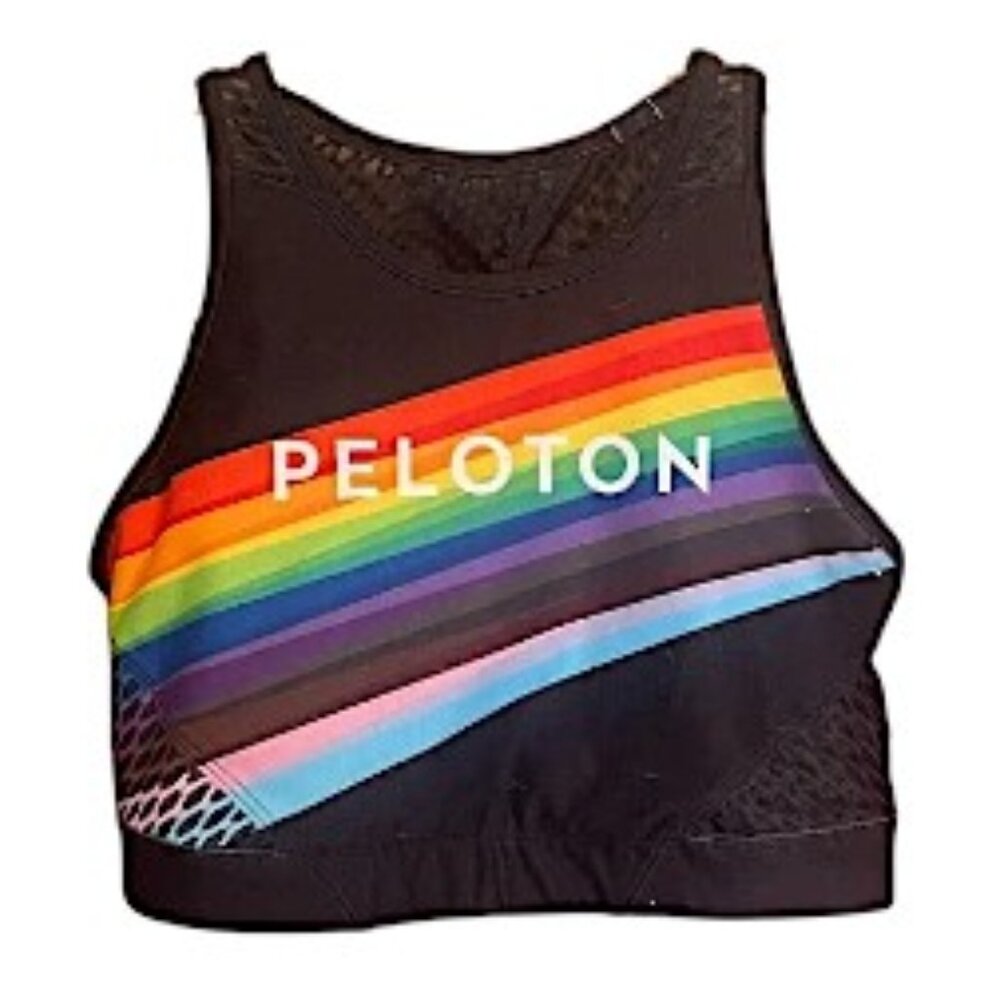 Peloton X With Rainbow Sports Bra Size Xl